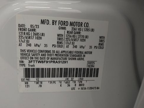 Used 2023 Ford Maverick XLT w/ Equipment Group 300A Standard image 33