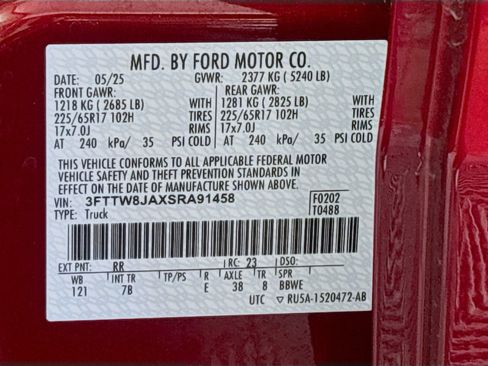 Used 2025 Ford Maverick XLT w/ 4K Tow Package AWD/4WD image 29
