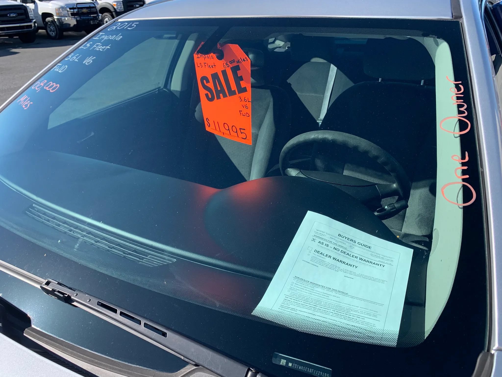 Used 2015 Chevrolet Impala Limited LS FWD image 4