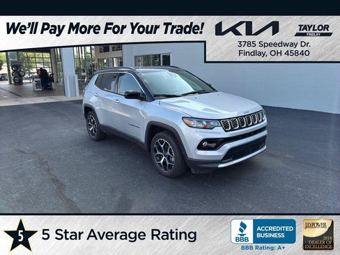 Used 2025 Jeep Compass Limited AWD/4WD image 1