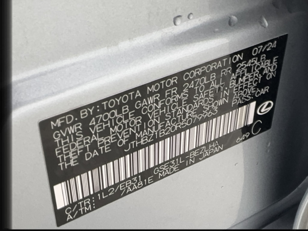 Used 2024 Lexus IS 350 F Sport RWD image 62