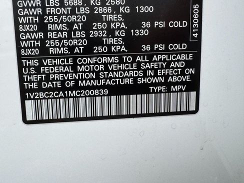 Used 2021 Volkswagen Atlas Cross Sport SEL AWD/4WD image 25