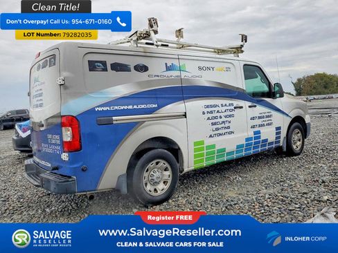 Used 2017 Nissan NV 2500 SV image 4