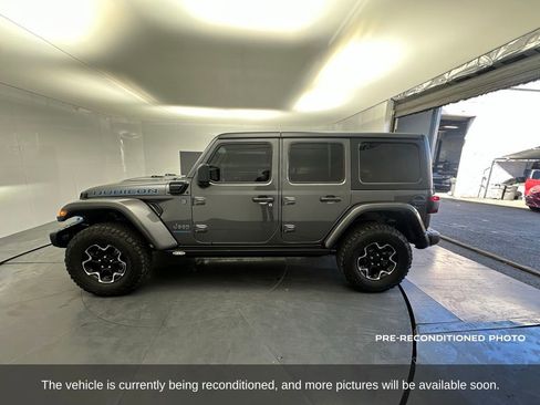 Used 2023 Jeep Wrangler Unlimited Rubicon 4xe w/ Steel Bumper Group image 2