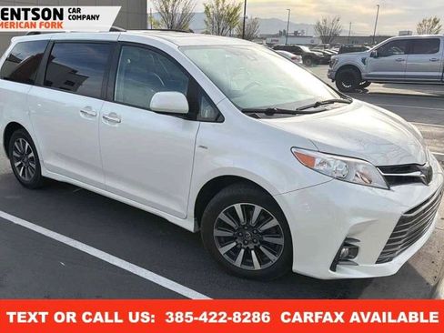 Used 2020 Toyota Sienna XLE AWD/4WD image 1