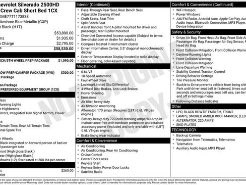 New 2026 Chevrolet Silverado 2500 Custom image 10