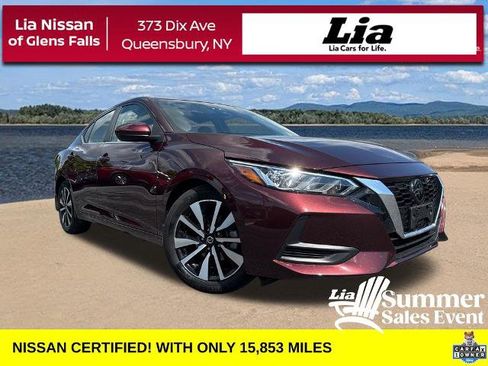 Certified 2023 Nissan Sentra SV w/ SV Premium Package FWD image 1