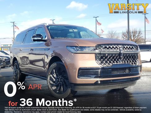 New 2025 Lincoln Navigator L Black Label image 1