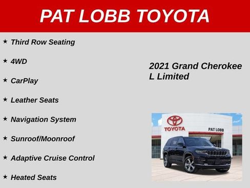 Used 2021 Jeep Grand Cherokee L Limited w/ Luxury Tech Group II AWD/4WD image 39