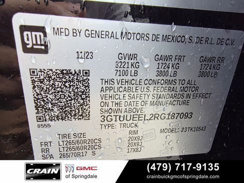 Used 2024 GMC Sierra 1500 AT4 w/ Technology Package AWD/4WD image 33