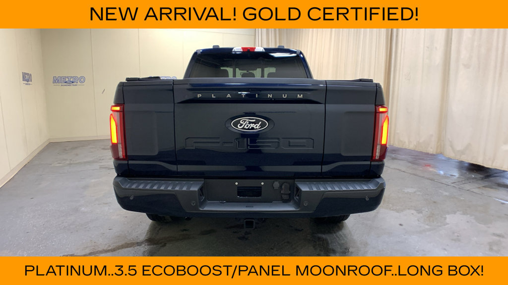 Certified 2025 Ford F150 Platinum w/ Equipment Group 702A High AWD/4WD image 4