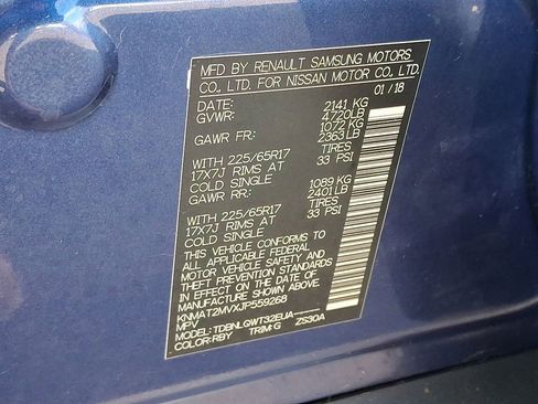 Used 2018 Nissan Rogue SV image 27