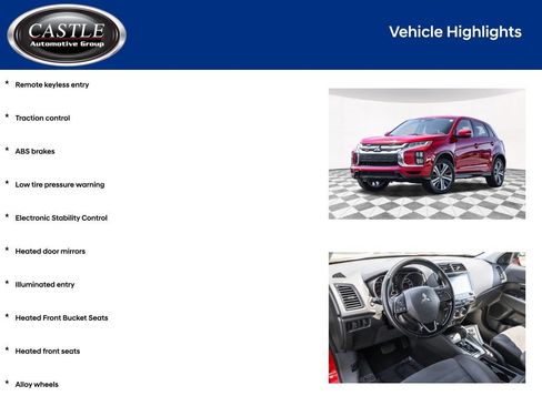 Used 2024 Mitsubishi Outlander Sport SE AWD/4WD image 3