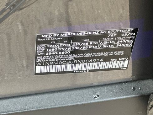 Certified 2024 Mercedes-Benz EQB 250+ image 37