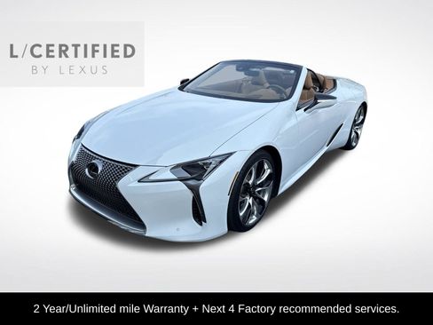 Used 2022 Lexus LC 500 Convertible w/ Touring Package RWD image 17