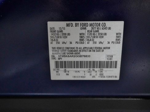 Used 2016 Ford Explorer 4WD Police Interceptor image 6