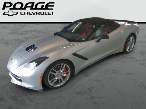 Used 2015 Chevrolet Corvette Stingray Convertible w/ 3LT Preferred Equipment Group RWD image 1