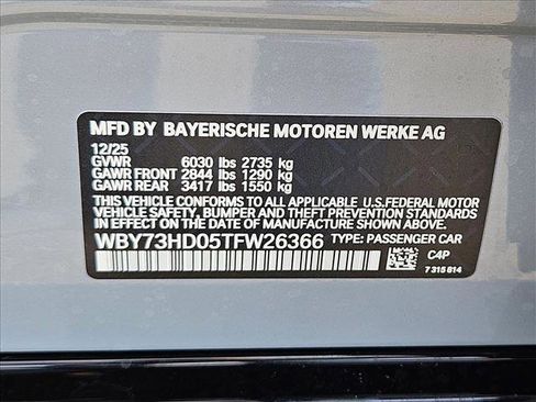 New 2026 BMW i4 M60 AWD/4WD image 18