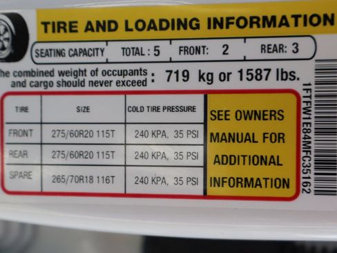 Used 2021 Ford F150 Platinum w/ Equipment Group 701A High AWD/4WD image 65