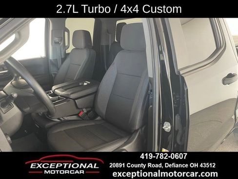 Used 2024 Chevrolet Silverado 1500 Custom w/ Turbomax Blackout Package image 33