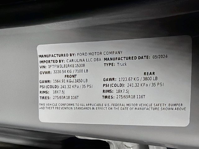 Used 2024 Ford F150 XLT AWD/4WD image 33