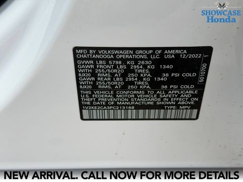 Used 2023 Volkswagen Atlas Cross Sport SE w/ Panoramic Sunroof Package AWD/4WD image 14