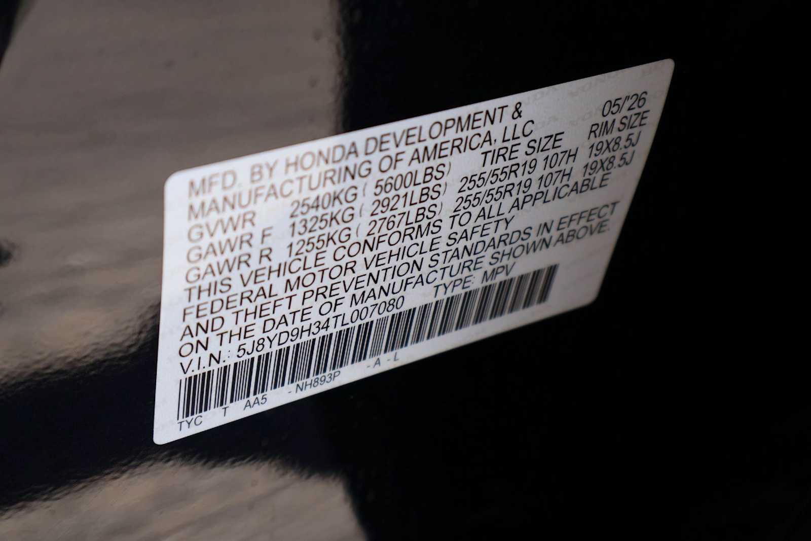 Certified 2026 Acura MDX FWD image 21