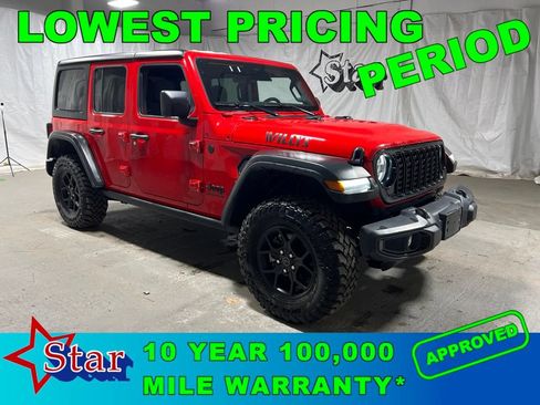 Used 2025 Jeep Wrangler Unlimited Sport AWD/4WD image 1
