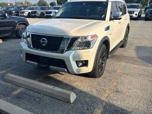 Used 2018 Nissan Armada Platinum w/ Captain Seat Package AWD/4WD image 1
