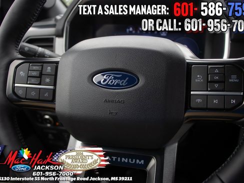 New 2025 Ford F150 Platinum w/ Equipment Group 702A High image 33