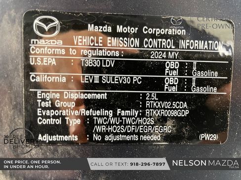 Certified 2024 MAZDA CX-30 AWD 2.5 S w/ Select Sport Pkg image 49