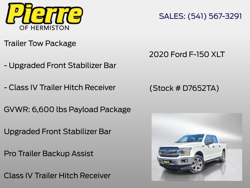 Used 2020 Ford F150 XLT w/ Trailer Tow Package AWD/4WD image 6