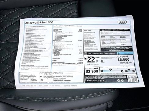 New 2026 Audi SQ8 Prestige image 14