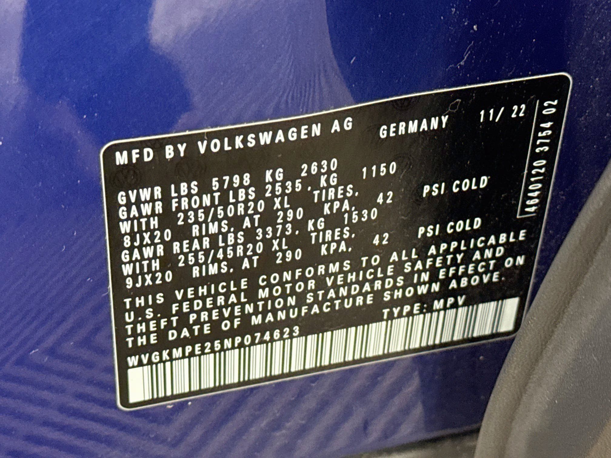 Used 2022 Volkswagen ID.4 Pro S w/ Gradient Package RWD image 31