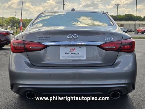 Used 2021 INFINITI Q50 Luxe w/ Seat & Sound Package RWD image 4