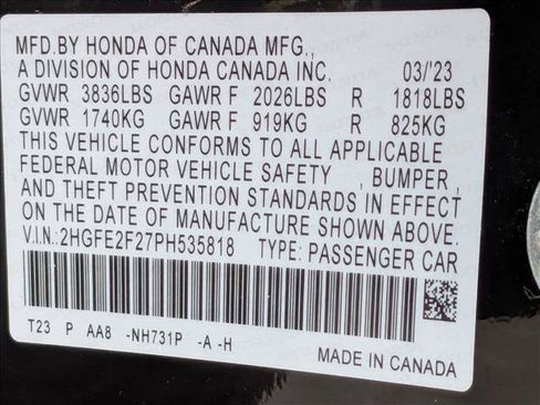 Used 2023 Honda Civic LX image 23