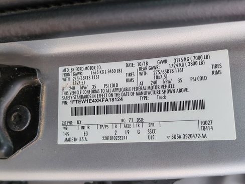 Used 2019 Ford F150 Lariat w/ Max Trailer Tow Package image 35