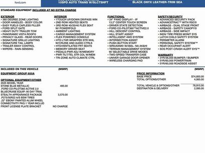 New 2025 Ford Expedition Platinum w/ Stealth Appearance Package