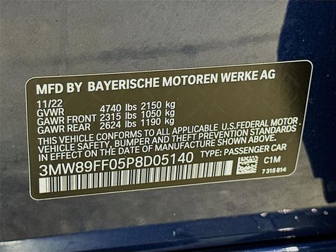 Certified 2023 BMW 330i xDrive 330i xDrive w/ Driving Assistance Package image 33