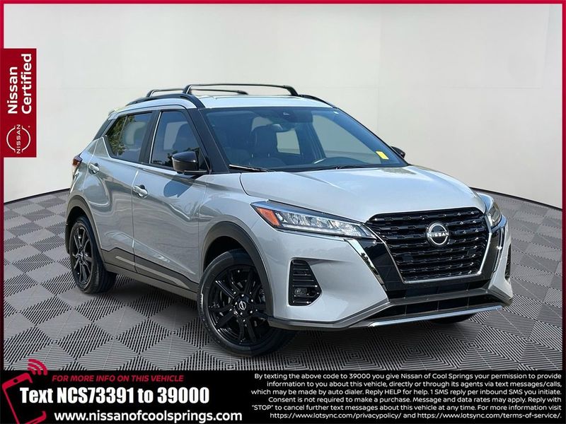 Certified 2022 Nissan Kicks SR w/ Premium Package image 1