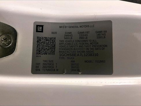 Used 2020 Chevrolet Colorado W/T w/ WT Convenience Package image 33