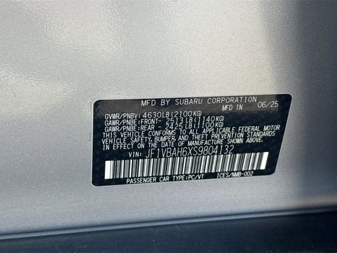 New 2025 Subaru WRX Premium w/ Accessory Package #2 image 35