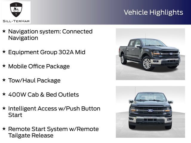 Certified 2024 Ford F150 XLT w/ Equipment Group 302A MID AWD/4WD image 4