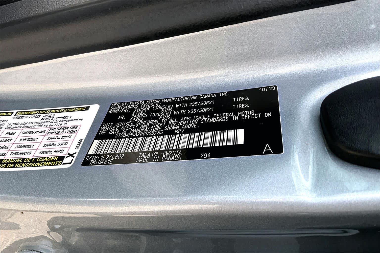 Used 2024 Lexus RX 350 Premium Plus w/ Convenience Package FWD image 35