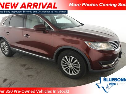 Used 2016 Lincoln MKX Select w/ Select Plus Package