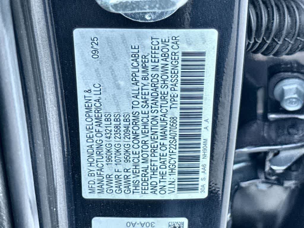 Used 2025 Honda Accord LX image 29
