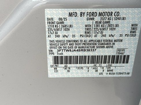 New 2025 Ford Maverick XLT w/ XLT Luxury Package AWD/4WD image 37