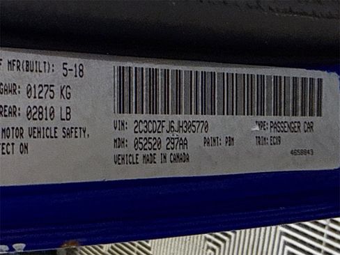 Used 2018 Dodge Challenger R/T Scat Pack w/ Leather Interior Group image 37