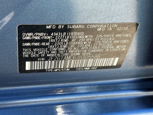 Used 2018 Subaru Crosstrek 2.0i Limited AWD/4WD image 29