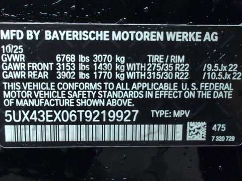 New 2026 BMW X6 M60i w/ Executive Package image 35